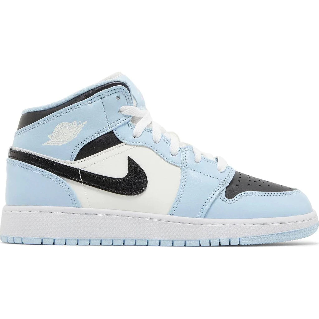 Jordan 1 Mid Ice Blue (GS) Women's