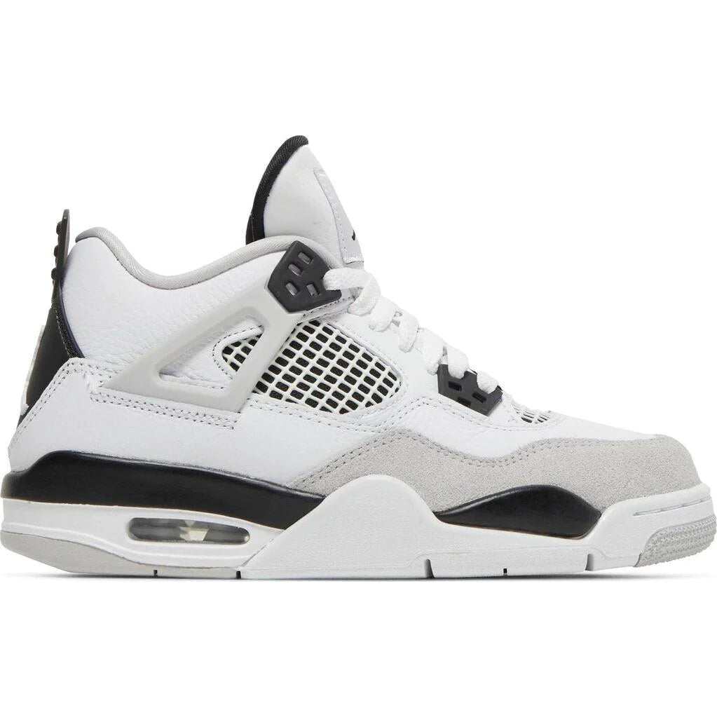 Jordan 4 Retro Military Black (GS) Women's