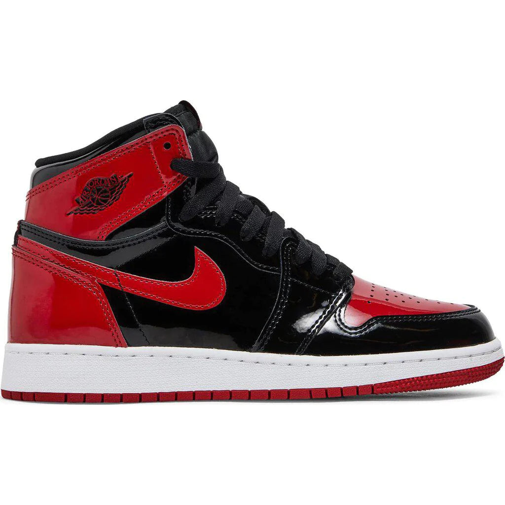 Jordan 1 Retro High OG Patent Bred (GS) Women's